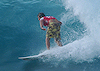 (December 17, 2007) TGSA All-Star Team in Hawaii - Day 1 - Pipe Masters - Surf 2